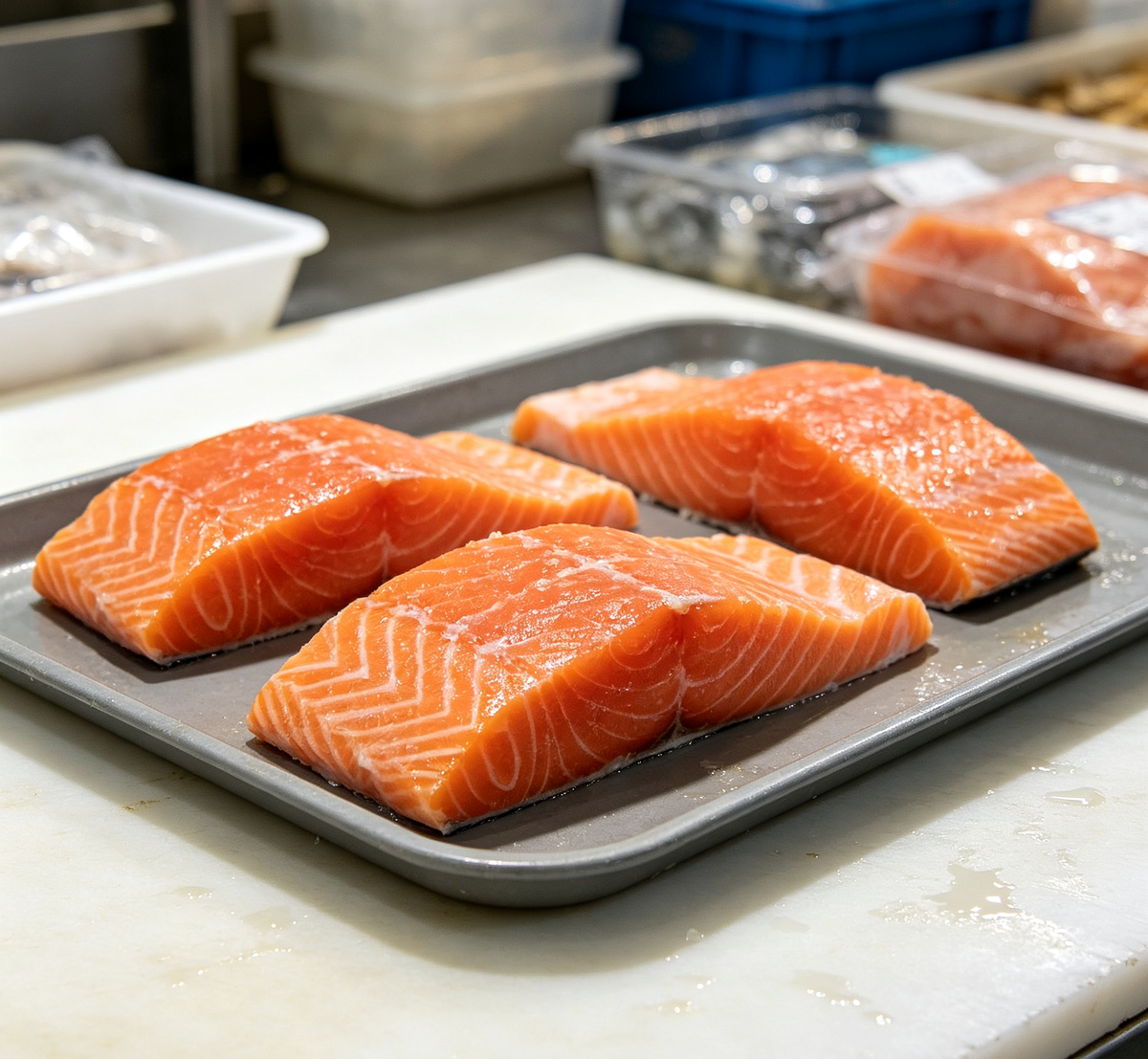 Seared Salmon Fillets
