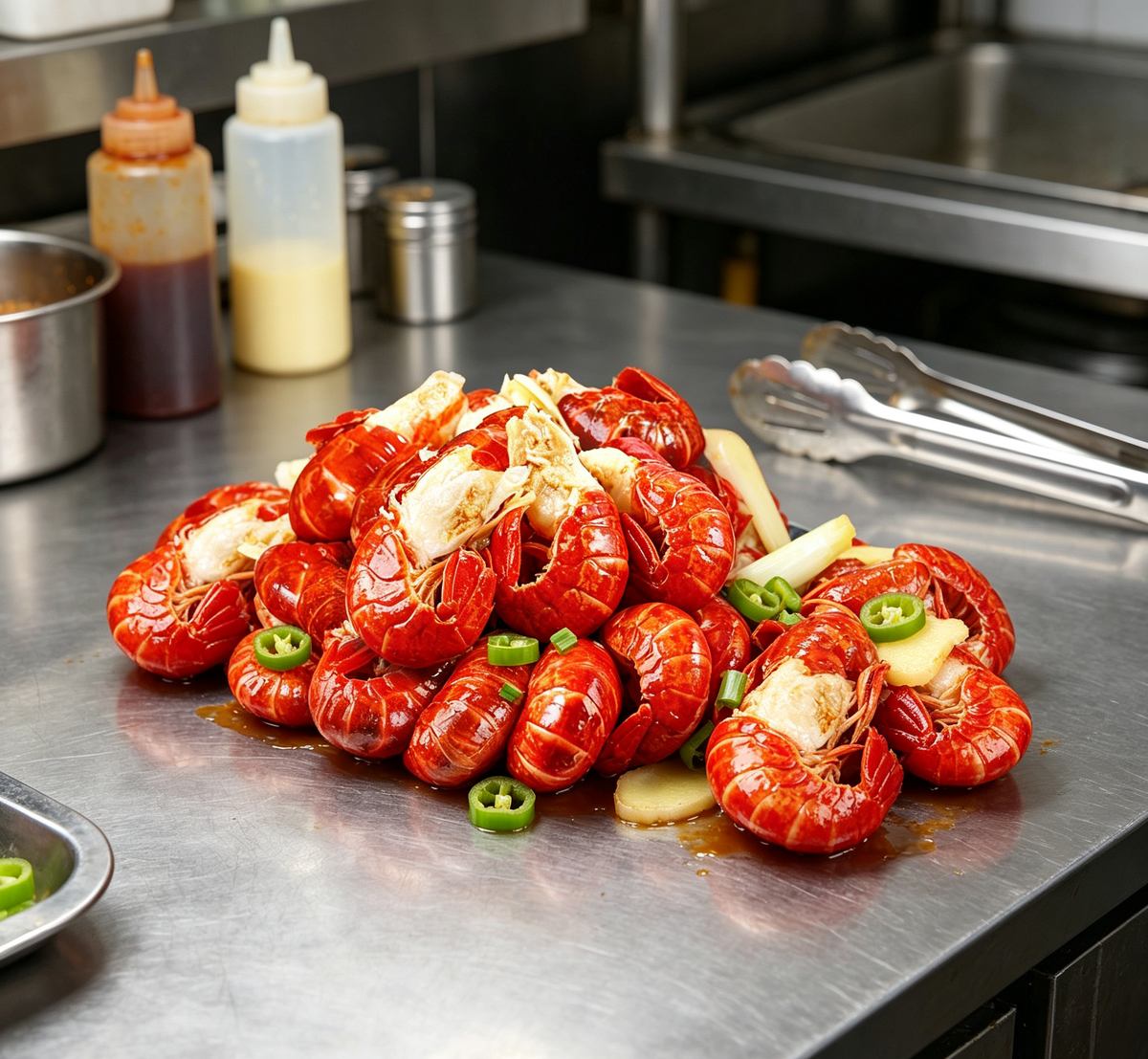 Spicy Crawfish Tails
